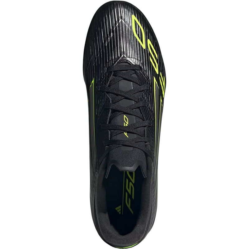 F50 League Turf, Adidas F50 League Turf in Core Black/Lucid Lemon/Core Black right top