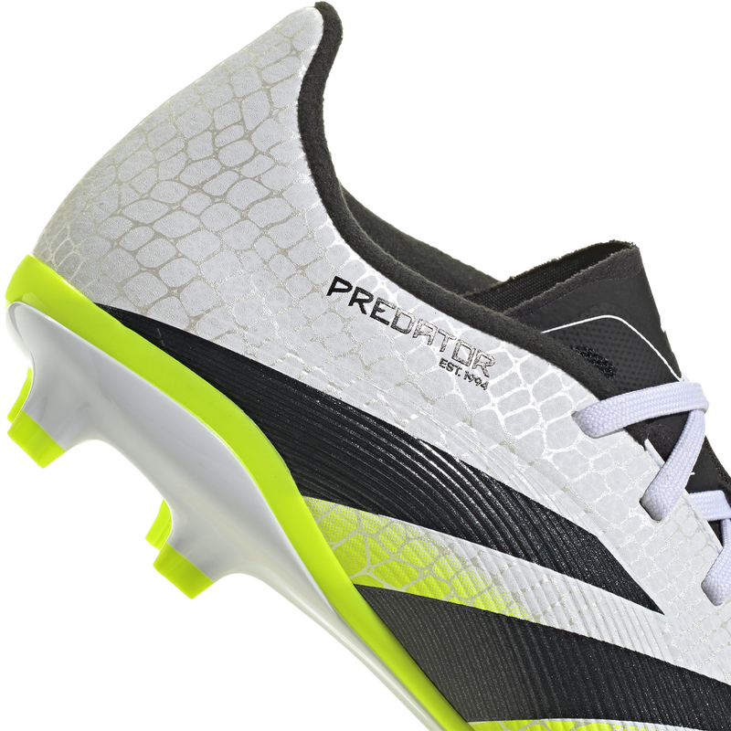 Youth Predator League FG/MG, Adidas Youth Predator League Firm/Multi-Ground Boots heel detail