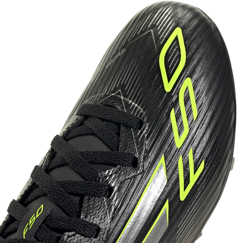 Youth F50 League FG/MG, Adidas Youth F50 League Firm/Multi-Ground Cleats toe detail