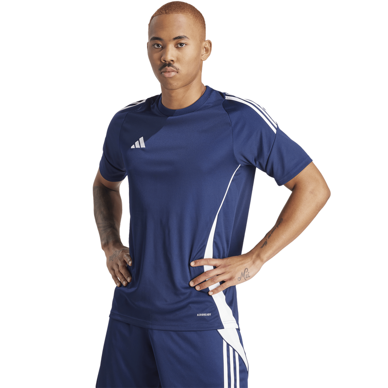 Men's Tiro 24 Jersey, Adidas Men's Tiro 24 Jersey front on model