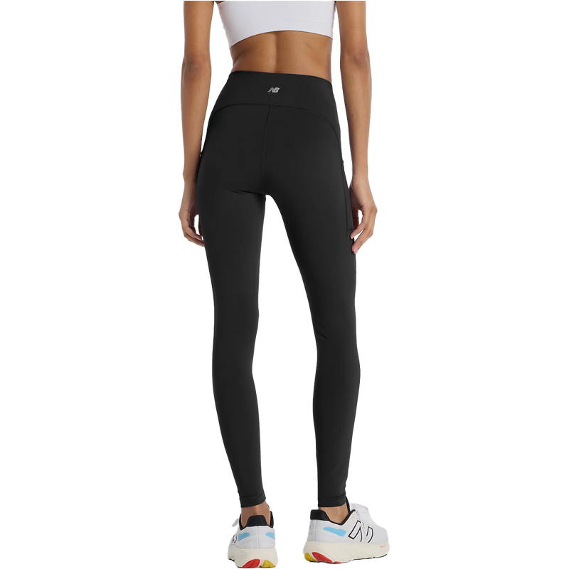 Women's NB Sleek Pocket High Rise Legging 27", New Balance Women's RC Pocket Legging 27" Back
