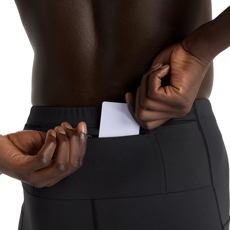 NB Men's Sleek Pocket Half Tight 9", New Balance NB Men's Sleek Pocket Half Tight 9" Back Pocket