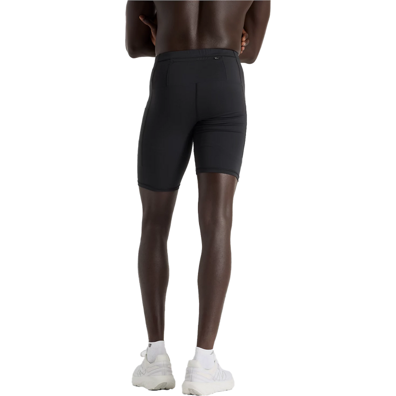 NB Men's Sleek Pocket Half Tight 9", New Balance NB Men's Sleek Pocket Half Tight 9" Back
