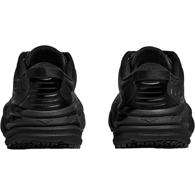 Women's Bondi SR Wide, Hoka Women's Bondi SR Wide in BBLC-Black/Black pair back