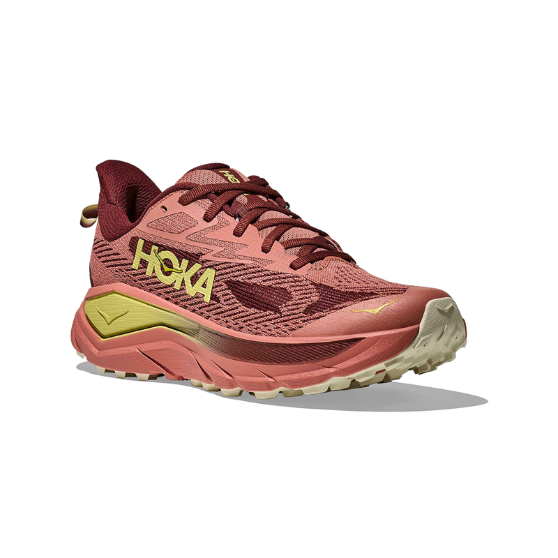 Women's Challenger 8, Hoka Women's Challenger 8 Blush Rose Gold - Outer Angled View