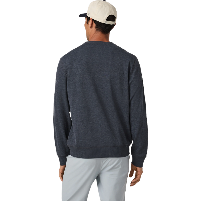 Men's Jeffreys Crew 2.0, Vuori Men's Jeffreys Crew 2.0 back on model