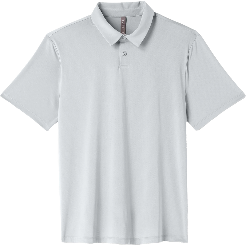 Vuori Men's Viewpoint Polo 2.0 in Sky Grey