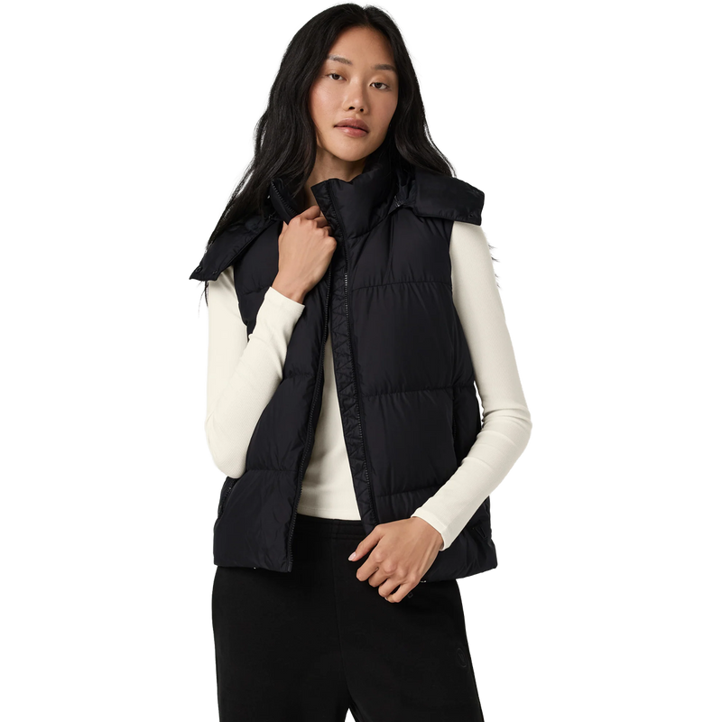 Women's Alta Down Vest, Vuori Women's Alta Down Vest front on model