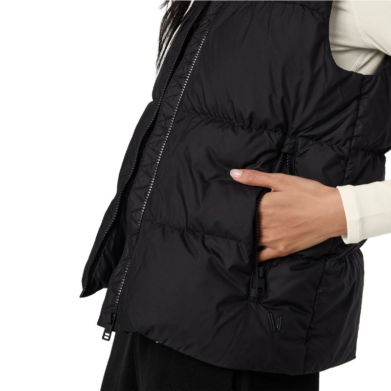 Women's Alta Down Vest, Vuori Women's Alta Down Vest side pocket