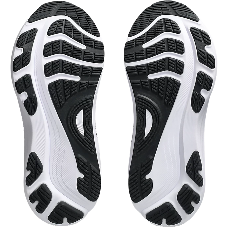 Women's Kayano 32 Wide, Asics Women's Kayano 32 in 002 Black/White pair bottom