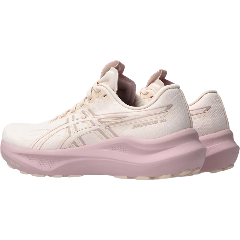 Women's GT-2000 14 Wide, Asics Women's GT-2000 14 3/4 heels