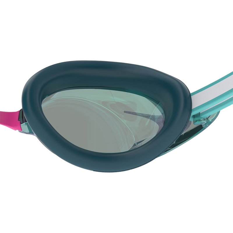Women's 3.0 Vanquisher Mirrored, Speedo Women's 3.0 Vanquisher Mirrored in 16009-Dark Teal/Steel/Emerald back of lens