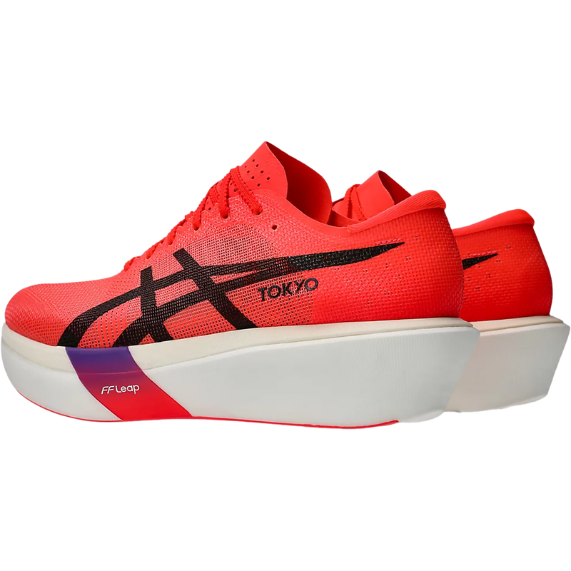 Men's MetaSpeed Sky Tokyo, Asics Men's MetaSpeed Sky in 600-Flash Red/Black pair left back