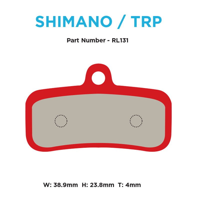 Shimano 4-piston ALL Red, MTX Braking Shimano 4-piston ALL Red dimensions