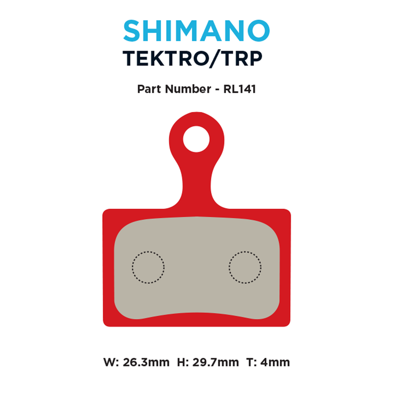 Shimano Road ALL Red, MTX BrakingShimano Road ALL Red dimensions