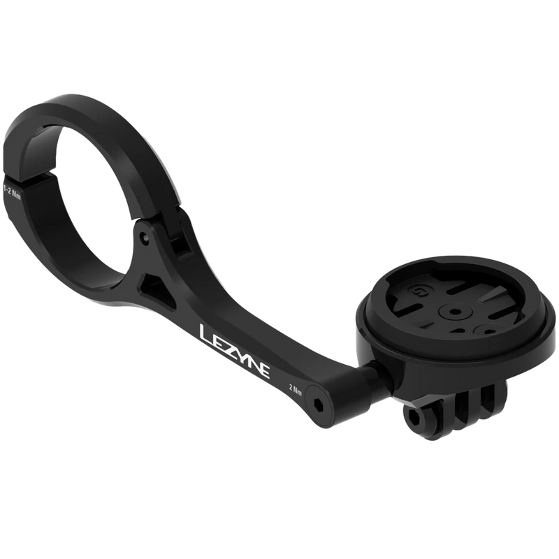 Forward Mount Garmin/Wahoo with GoPro, Lezyne Forward Mount Garmin/Wahoo with GoPro mount