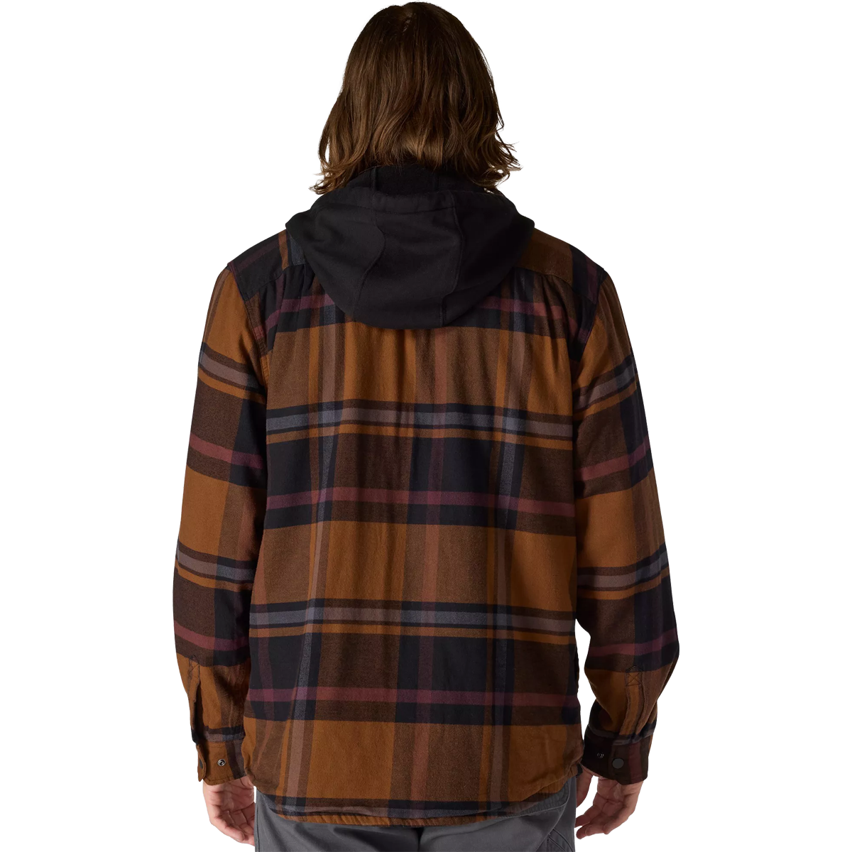 Carhartt Men's Relaxed Fit Flannel Fleece-Lined Shirt Jacket alternate view