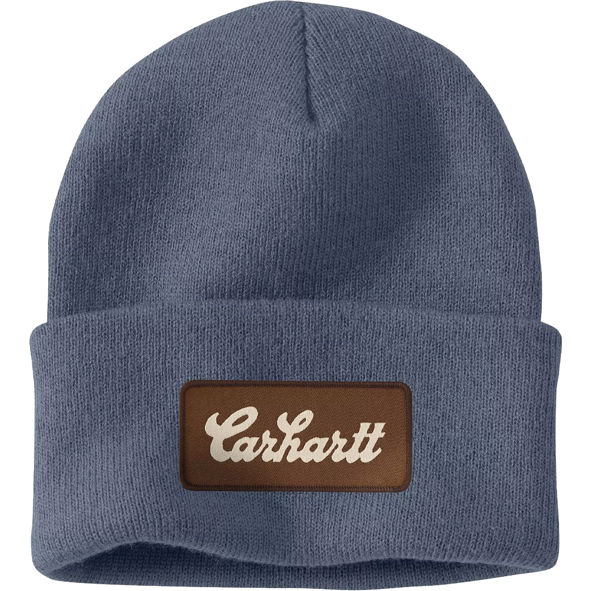 Knit Cuffed Script Patch Beanie alternate view