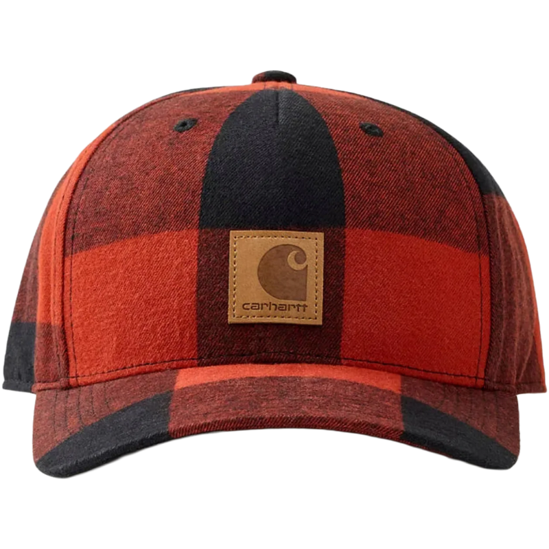 Flannel Cap, Carhartt  Flannel Cap front view