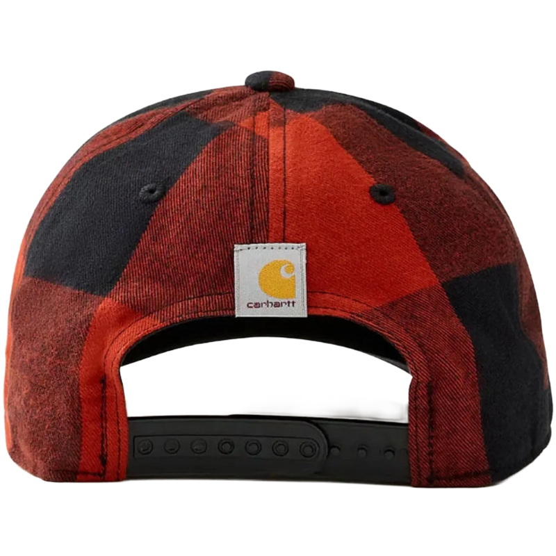 Flannel Cap, Carhartt  Flannel Cap back view