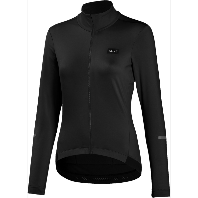 Women's Progress Thermo Jersey, Gore Bike Wear Women's Progress Thermo Jersey in Black front