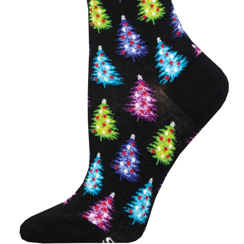 Women's Tinsel Town, Socksmith Women's Tinsel Town toe and heel