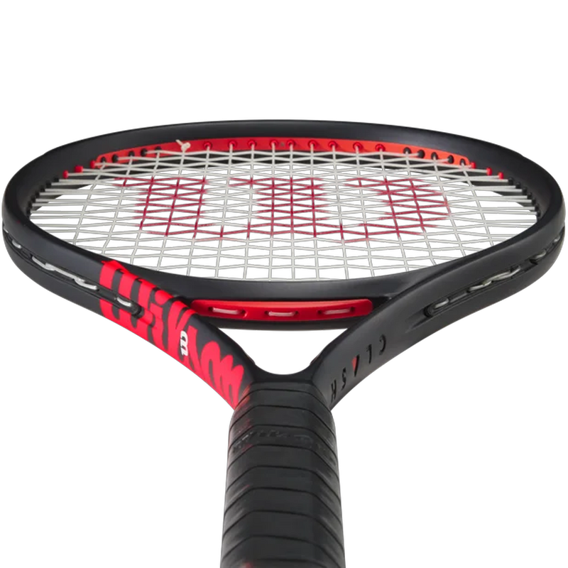 Wilson Clash 100 Pro v3 Racket Demo, SB Rentals Wilson Clash 100 Pro V3 Throat