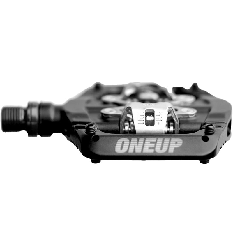 OneUp Clip Pedals, OneUp Components Clip Pedals in Black front flat