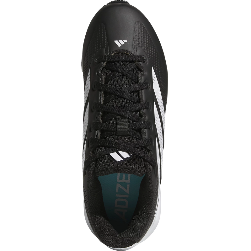 Youth Adizero Impact Molded 2.0 Baseball, Adidas Youth Adizero Impact Molded 2.0 Baseball in Black/White top