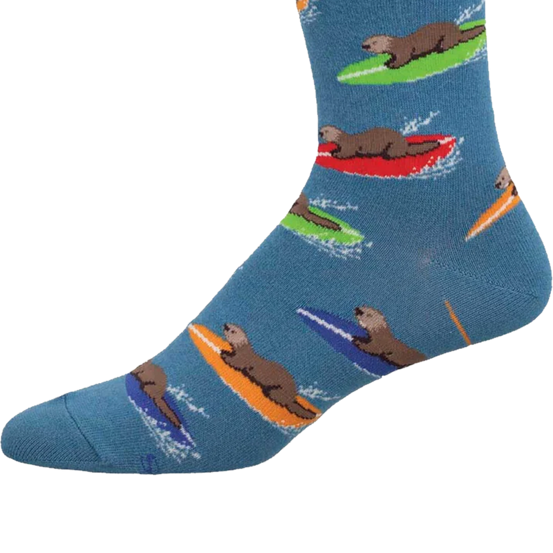 Surfing Otter, Socksmith Surfing Otter toe and heel