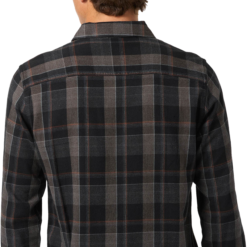 Men's O'riginals Clashed Flannel, O'Neill Men's O'riginals Clashed Flannel on Model Back