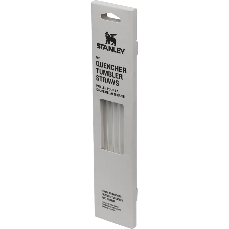 The Quencher 30oz Tumbler Straws, Stanley The Quencher 30oz Tumbler Straws in Clear front oblique view