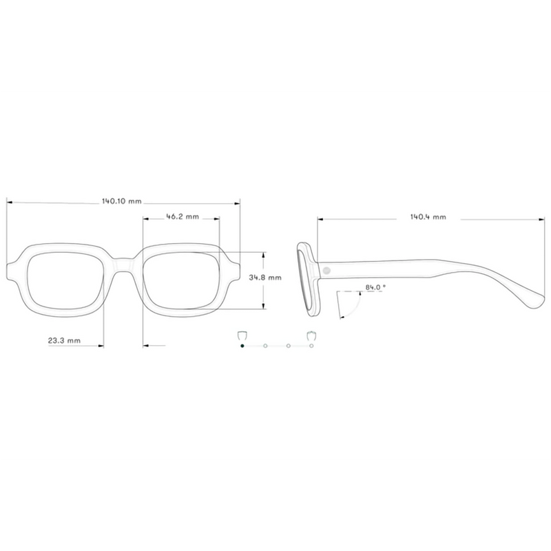 Lago, Sunski Lago in Tortoise Rose specifications