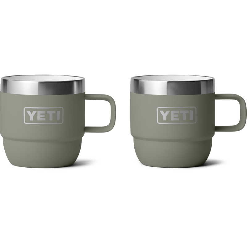 Yeti Rambler 6 oz Mug 2-Pack in Pampa Green