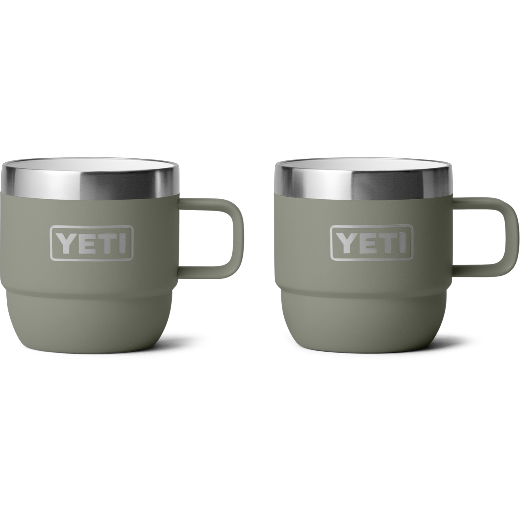 Yeti Rambler 6 oz Mug 2-Pack in Pampa Green