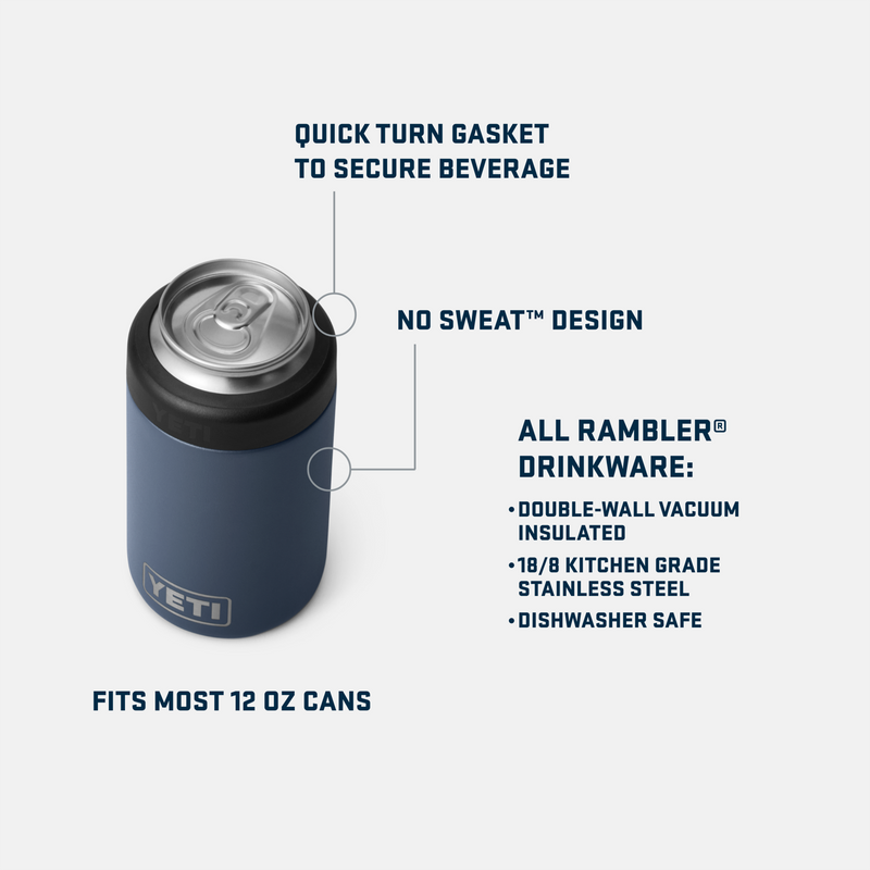Yeti Rambler Colster 2.0 Features Graphic