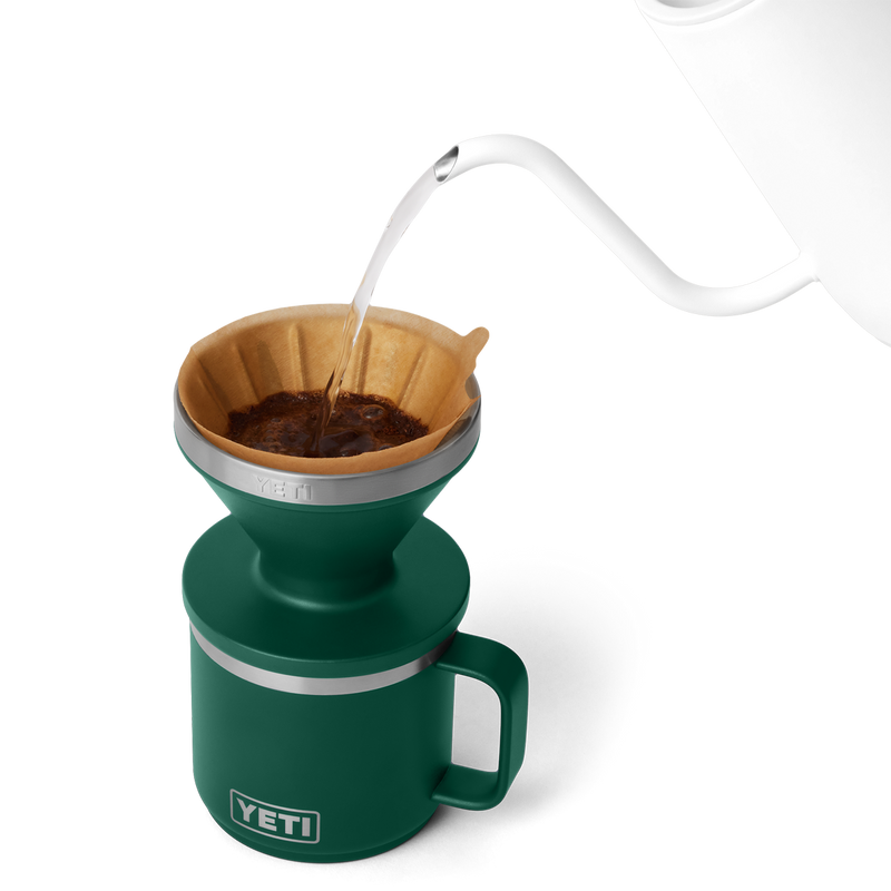 Rambler Pour Over, Yeti Rambler Pour Over with coffee