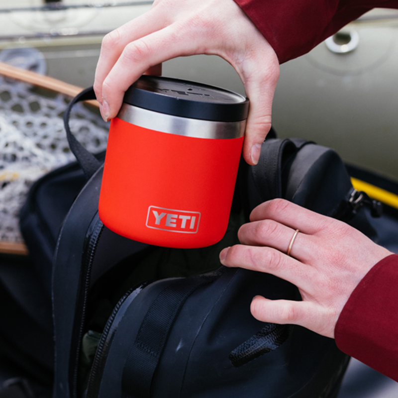 Rambler 8 oz Food Jar, Yeti Rambler 8 oz Food Jar in backpack