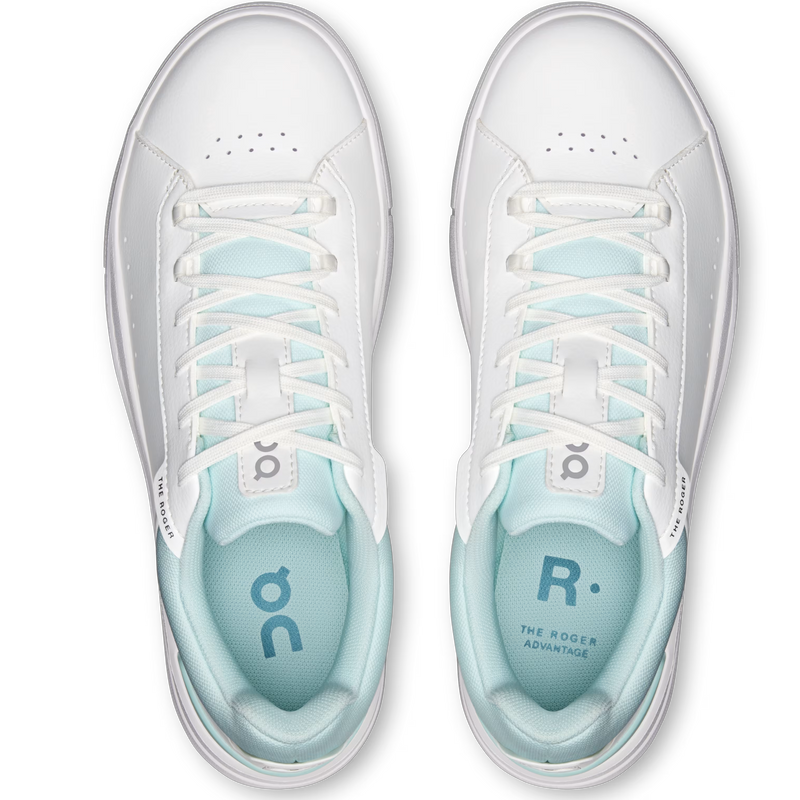 Women's The Roger Advantage, On Women's The Roger Advantage in White/Flurry pair top