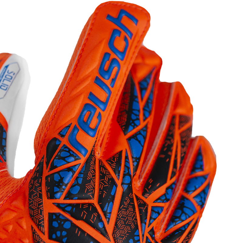 Youth Attrakt Solid Finger Support Glove, Reusch Youth Attrakt Solid Finger Support Glove finger