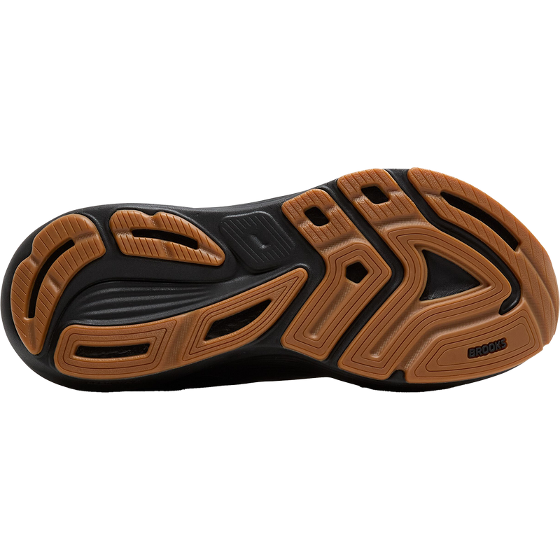 Men's Revel 8, Brooks Men's Revel 8 in 072-Black/Black bottom