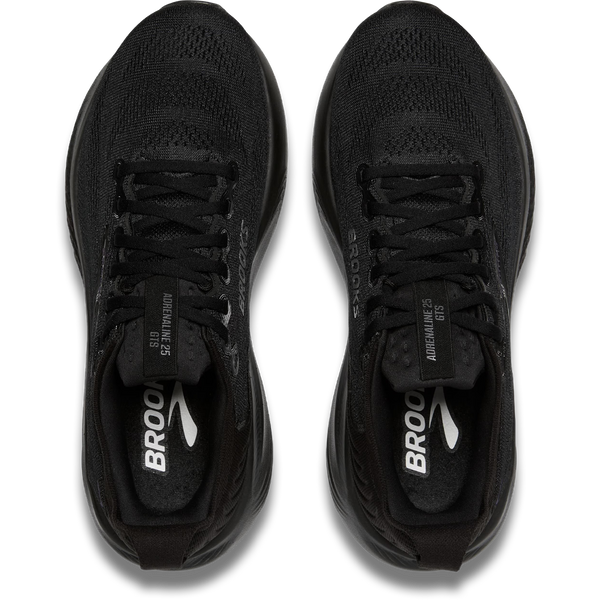 Brooks Adrenaline GTS 25 Black/White Gum Bottom Women\'s Sneakers Size 11 Wide Brooks Women main image 2