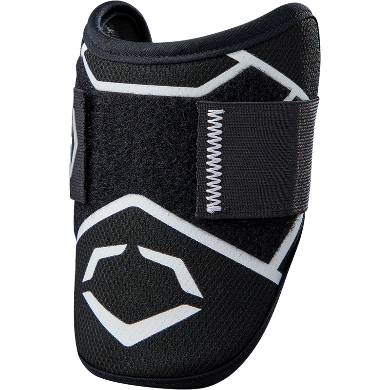 Youth SRZ-2 Elbow Guard, EvoShield Youth SRZ-2 Elbow Guard in Black front left
