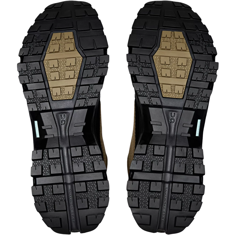 Men's Cloudrock Mid Waterproof, On Men's Cloudrock Mid WP in Hunter Black pair bottom