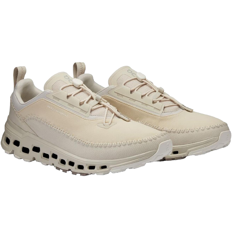 DNU Women's Cloudaway 2, On Women's Cloudaway 2 in Sand Ice pair right front