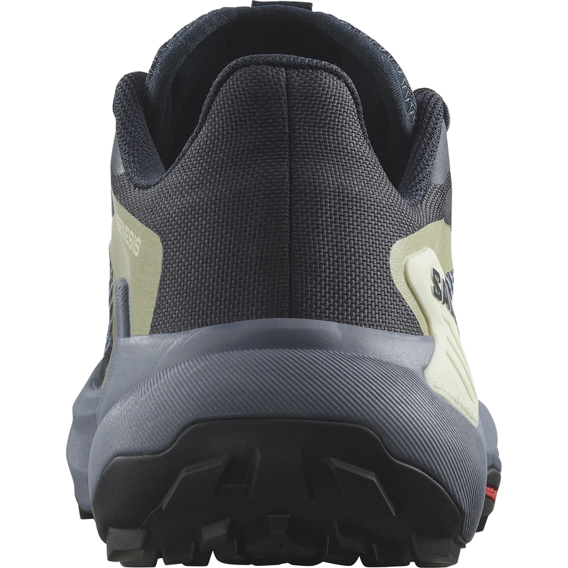 Women's Genesis, Salomon Women's Genesis Carbon/Grisaille/Aloe Wash back