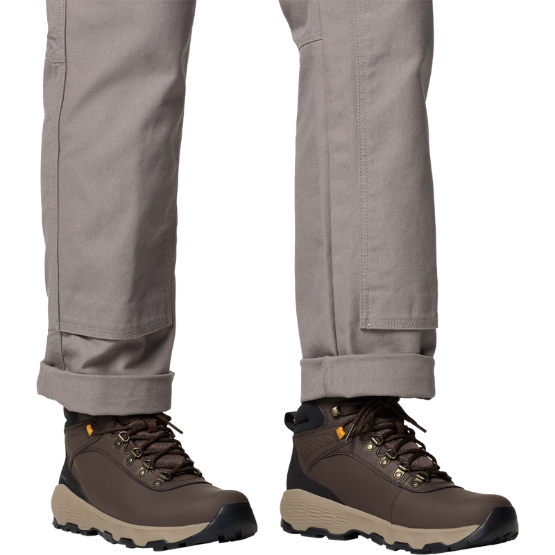 Newton Wander Leather Wide, Columbia Newton Wander Leather on model