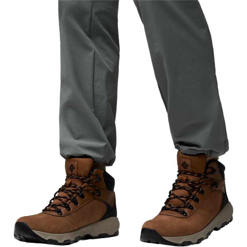 Men's Newton Wander Suede, Columbia Men's Newton Wander Suede on model
