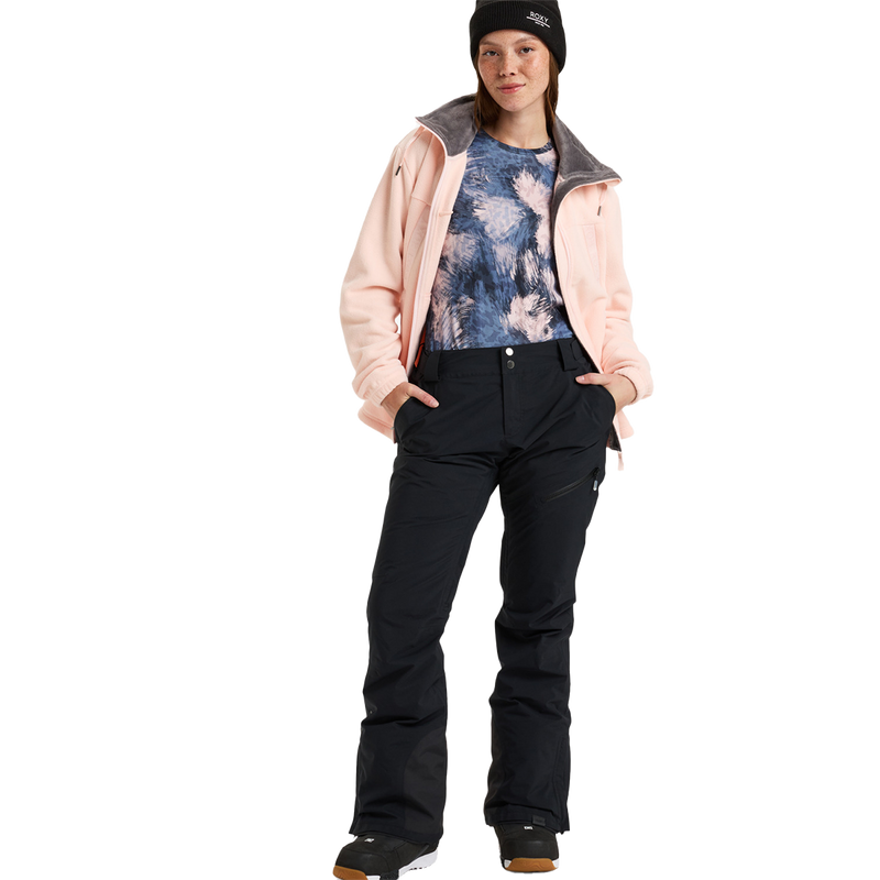 Women's Gore-Tex Stretch Spridle Pant, Roxy Women's Gore-Tex Stretch Spridle Pant in KVJ0-Anthracite front