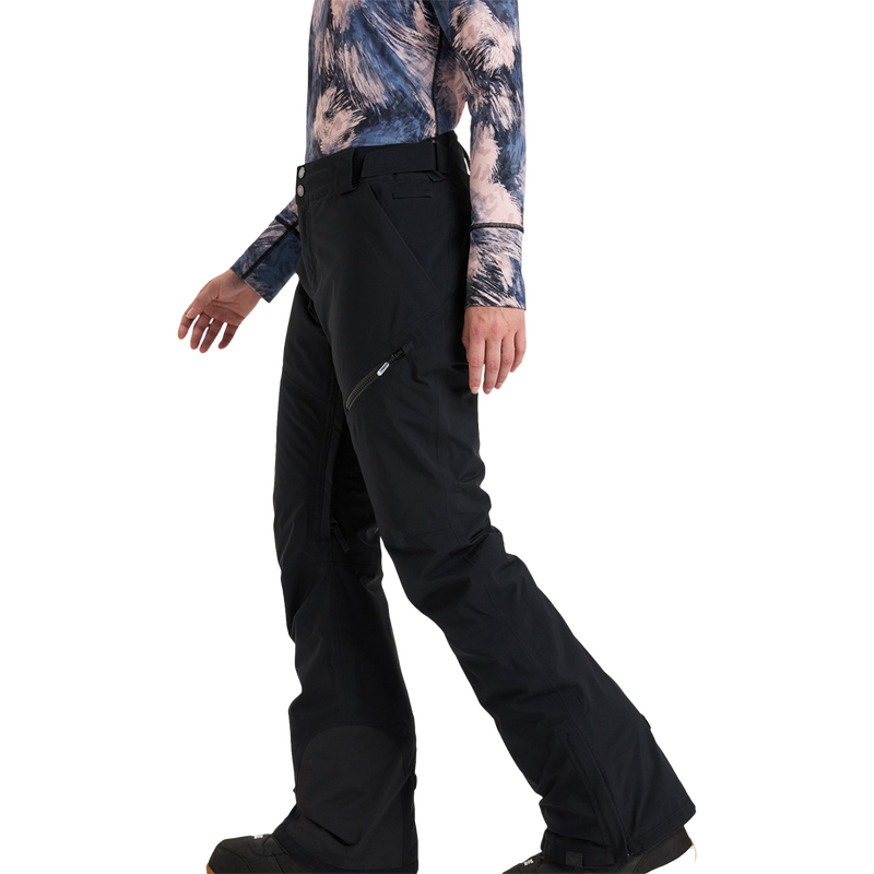 Women's Gore-Tex Stretch Spridle Pant, Roxy Women's Gore-Tex Stretch Spridle Pant in KVJ0-Anthracite left